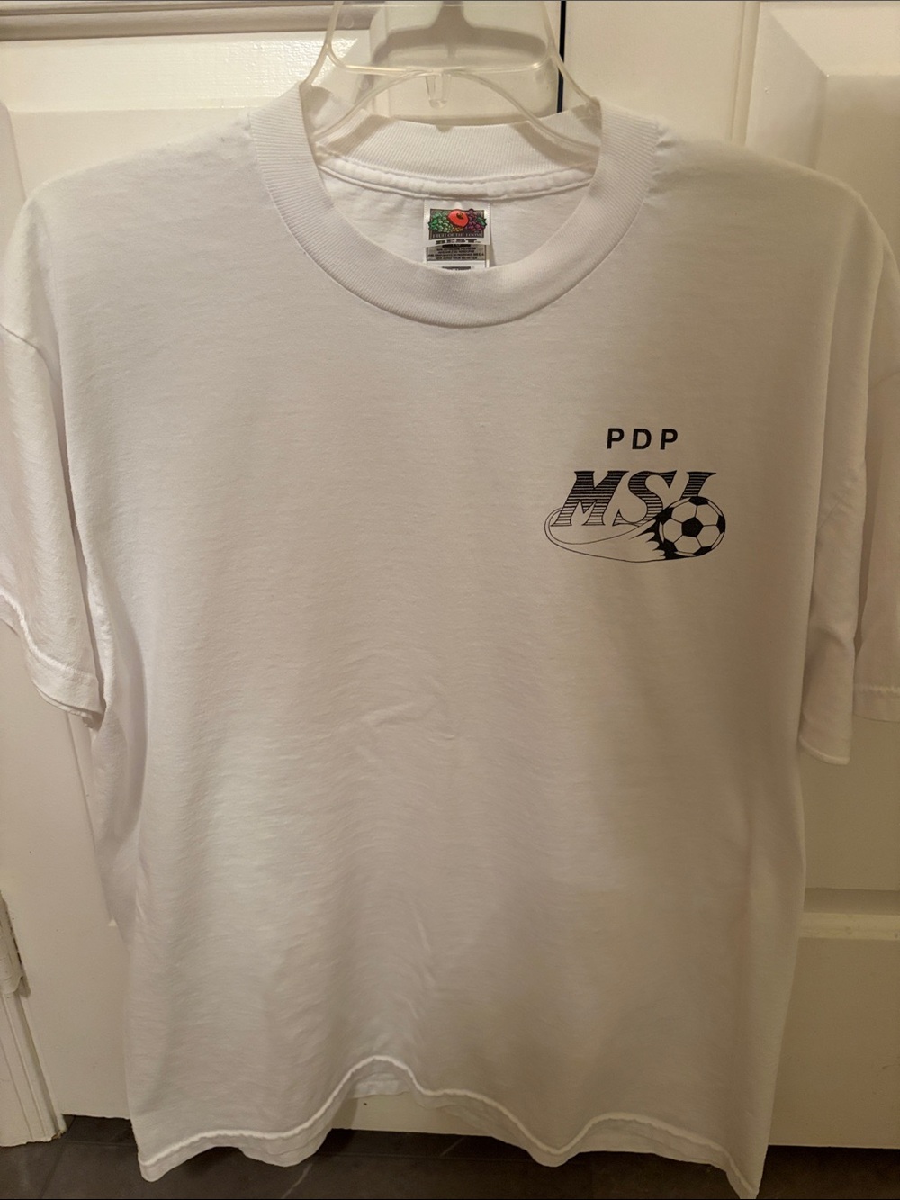 White Soccer Tee Shirt